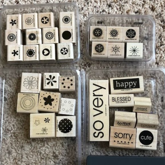 Stampin' Up! Other - Bundle of 4 Stampin Up Stamp Sets